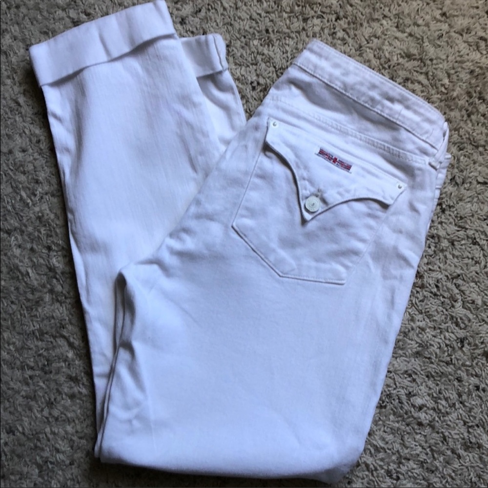 White Hudson bacara  jeans size 32